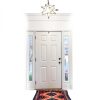 Moravian Star Pendant Light Seeded Glass Black Modern-7