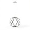 Modern LED Chandelier Warm Dimmable Light Adjustable Height-9