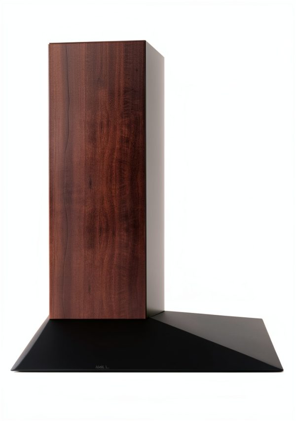 Pavo V3 SW TV Stand Swivel Function Satin Black White Walnut-7