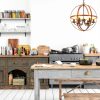 Pavo Spherical Ceiling Lamp Iron Adjustable Industrial-4
