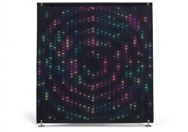 Twinkly Lightwall LED Backdrop for Performers Live Streaming-0