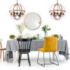 Pavo Spherical Ceiling Lamp Iron Adjustable Industrial-3