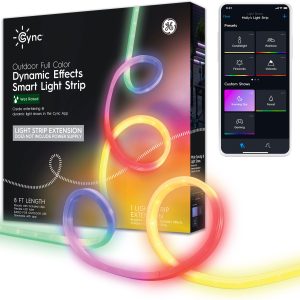 Cync Outdoor LED Strip Extension Color Music Sync-0