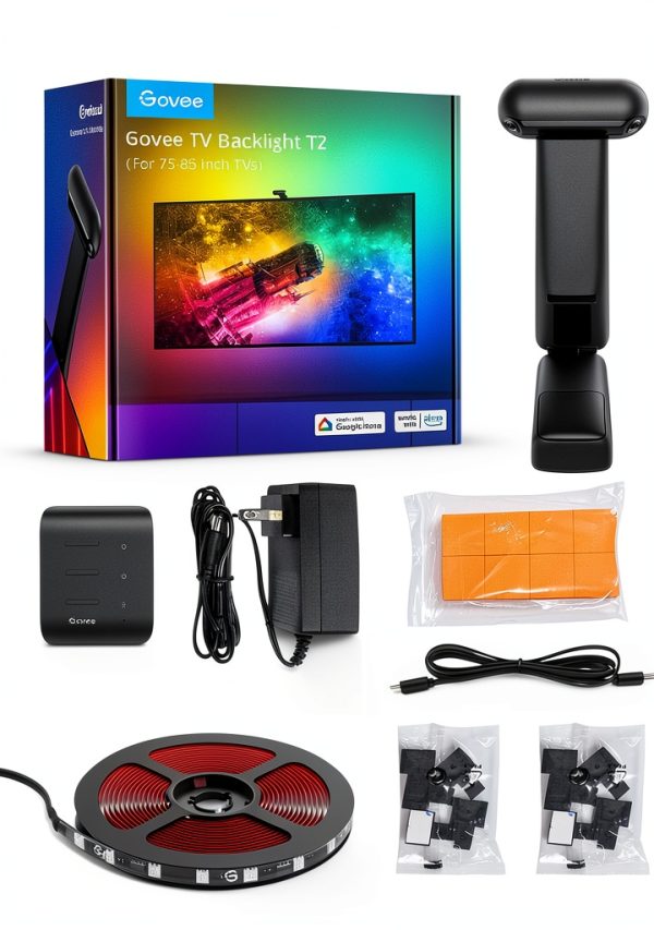 Govee Envisual TV Backlight T2 Dual Cameras RGBIC Smart App-7