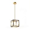 Cube LED Pendant Light Modern Design Dimmable Kitchen-0