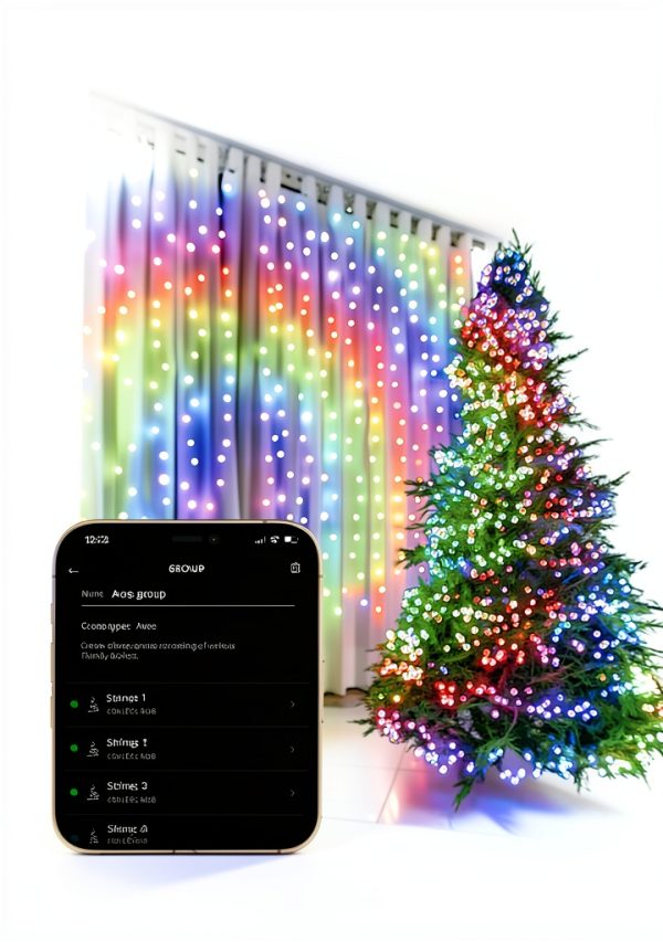Twinkly Smart LED String Lights RGBW Indoor Outdoor-4