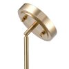 Gold Pendant Light Clear Glass Shade Modern Home Lighting-3