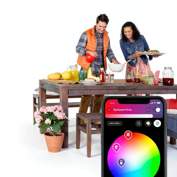 Philips Hue Outdoor Lightstrip Weatherproof Flexible 16ft-3