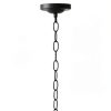 Pavo Billiard Table Light Black White Glass Metal Design-4