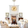 Modern Butterfly Chandelier Gold Globe 14 Light Dining Room-3
