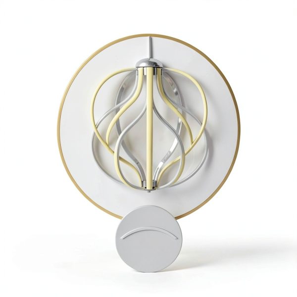 Modern LED Chandelier Warm Dimmable Light Adjustable Height-4