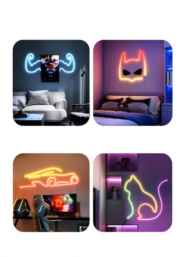 Govee Neon Rope Light 2 RGBIC AI Lighting Customizable-6