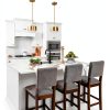 Brass Pendant Light Modern Design Frosted Glass Shade-6
