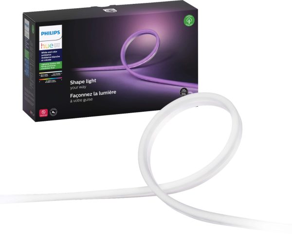 Philips Hue Outdoor Lightstrip Weatherproof Flexible 16ft-0
