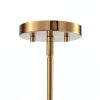 Modern Gold Pendant Light Elegant Design Adjustable Height-11