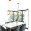 Cube LED Pendant Light Modern Design Dimmable Kitchen-4