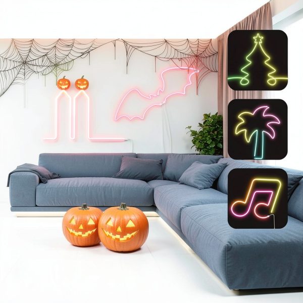 Linkind Neon Rope Light Flexible Smart LED Strip Colors-4