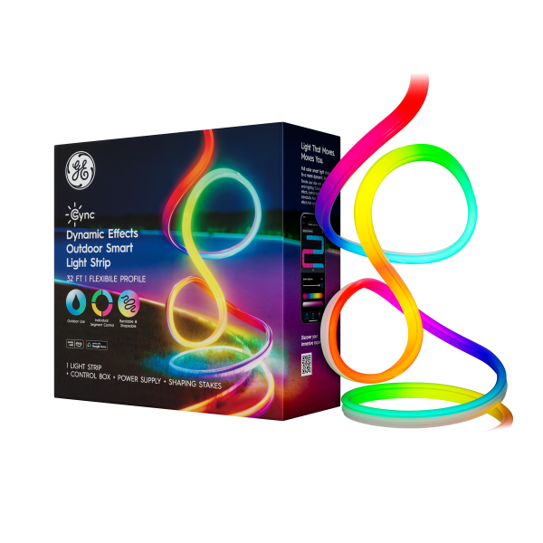 Cync Outdoor Smart Light Strip Color Music Sync WiFi-0