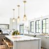 Modern Gold Pendant Light Elegant Design Adjustable Height-2