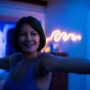 GE Cync Neon Shape Light Smart LED Strip Color Changing-6