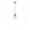 Modern Gold Pendant Light Elegant Design Adjustable Height-0