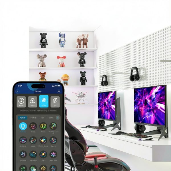 Govee RGBIC LED Strip Lights Smart Wi-Fi Bluetooth Control-4