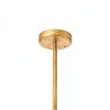 Modern Butterfly Chandelier Gold Globe 14 Light Dining Room-10