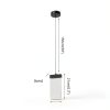 Pavo Crystal Pendant Light 3 Pack Dimmable LED Kitchen-6