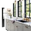 Gold Pendant Light Clear Glass Shade Modern Home Lighting-1