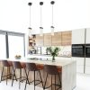 Pavo Crystal Pendant Light 3 Pack Dimmable LED Kitchen-1