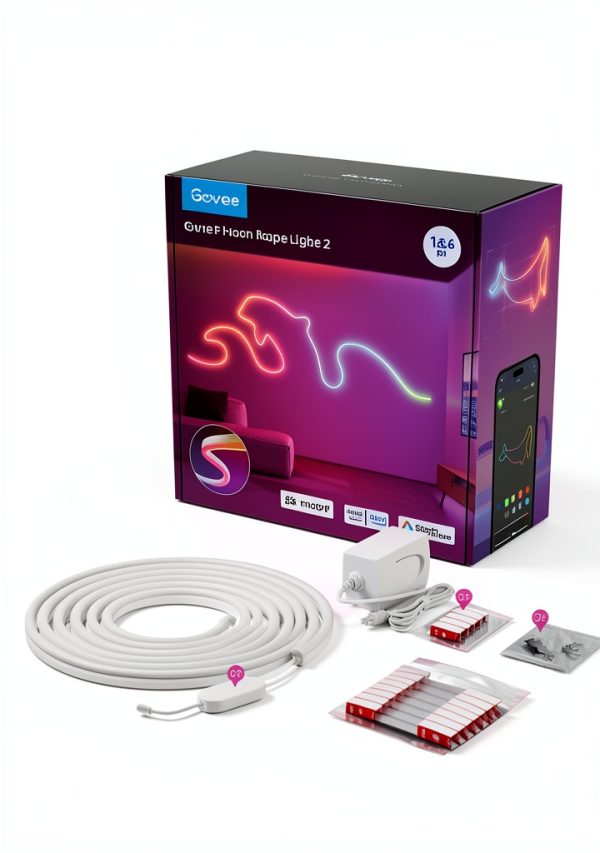 Govee Neon Rope Light 2 RGBIC AI Lighting Customizable-7