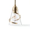 Modern Gold Pendant Light Elegant Design Adjustable Height-10