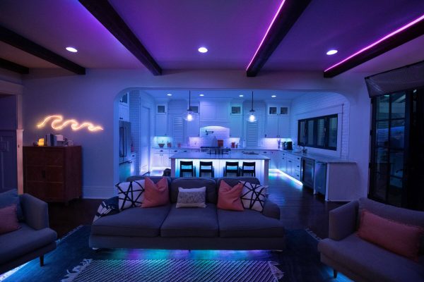 GE Cync Neon Shape Light Smart LED Strip Color Changing-4