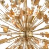 Modern Butterfly Chandelier Gold Globe 14 Light Dining Room-7