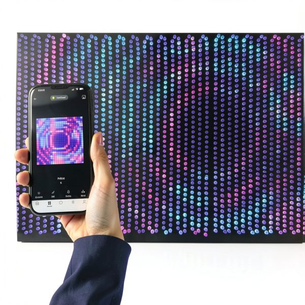 Twinkly Lightwall LED Backdrop for Performers Live Streaming-6