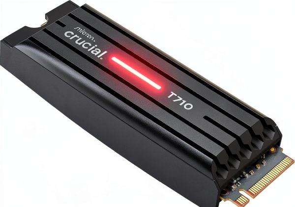 Crucial CT2000T710SSD5 2TB PCIe Gen5 NVMe SSD with Heatsink-0